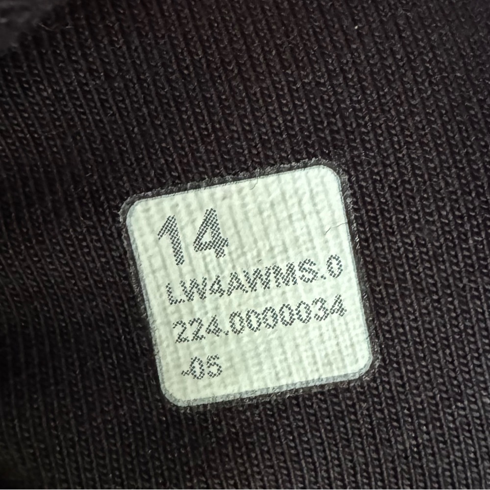 NWOT Lululemon Scuba Hoodie *Light Cotton Fleece Black - Picture 3 of 7